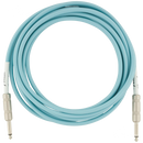 Fender 0990515003 Original Series Instrument Cable 15' Daphne Blue - JP Musical