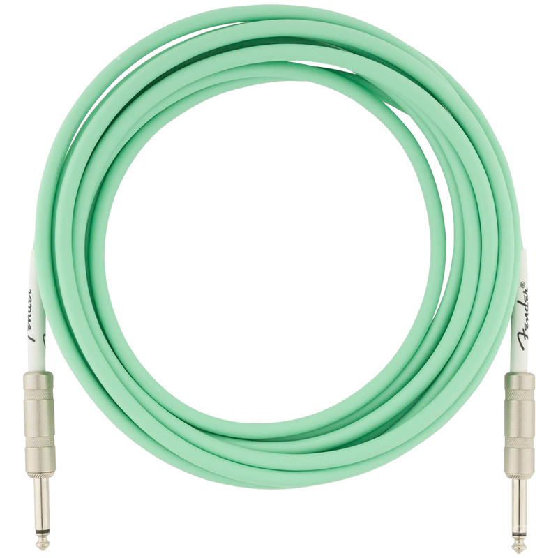Fender 0990515058 Original Series Instrument Cable 15' Surf Green - JP Musical