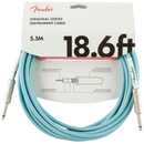 Fender 0990520003 Original Series Instrument Cable 18.6' Daphne Blue - JP Musical