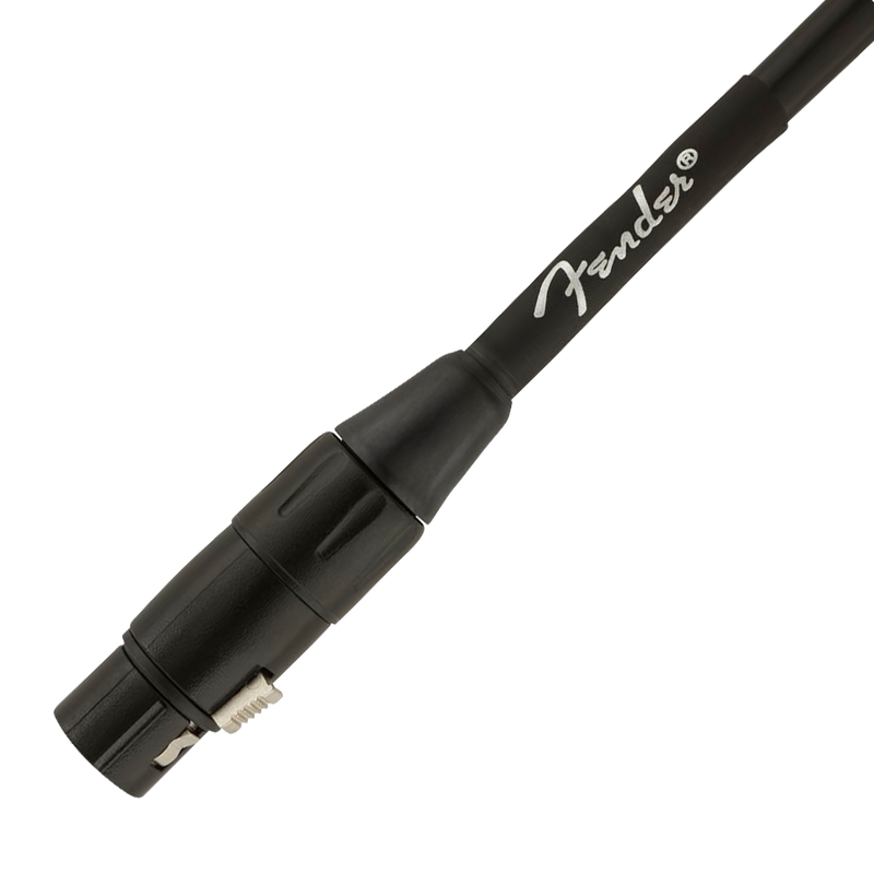 Fender 0990820015 Pro Series Microphone Cable 25' Black - JP Musical