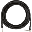 Fender 0990820019 Pro Series Instrument Cable Straight/Angle 18.6' Black - JP Musical