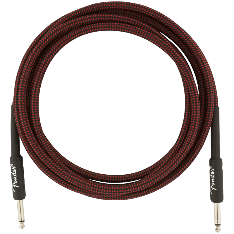 Fender 0990820061 Pro Series Instrument Cable 10' Red Tweed - JP Musical