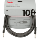 Fender 0990820062 Pro Series Instrument Cable 10' Gray Tweed - JP Musical