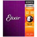 ENCORDADURA ELIXIR 11052 ACOUST 80/20 BRZ NANOWEB COATING - JP Musical