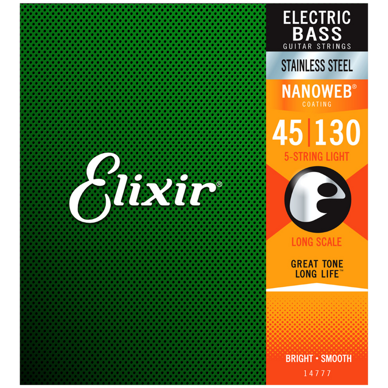 ENCORDADURA ELIXIR 14777 BASS SS NW 5 STRIG 045 - JP Musical