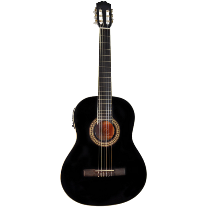 GUITARRA ELECTROACUSTICA LA SEVILLANA A2EQBK - JP Musical