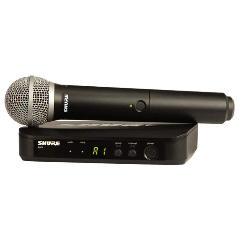 MICROFONO INALAMBRICO SHURE-BLX24/PG58K12 - JP Musical