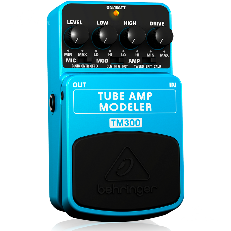PEDAL DE EFECTOS BEHRINGER TM300 TUBE AMP MODELER - JP Musical