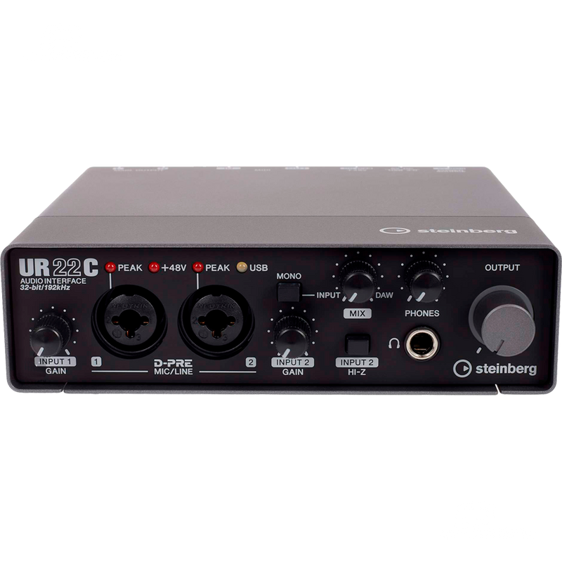 INTERFASE USB STEINBERG UR22C 3 TIPO C 2X2 CH - JP Musical