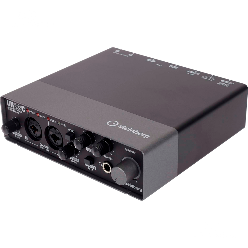 INTERFASE USB STEINBERG UR22C 3 TIPO C 2X2 CH - JP Musical