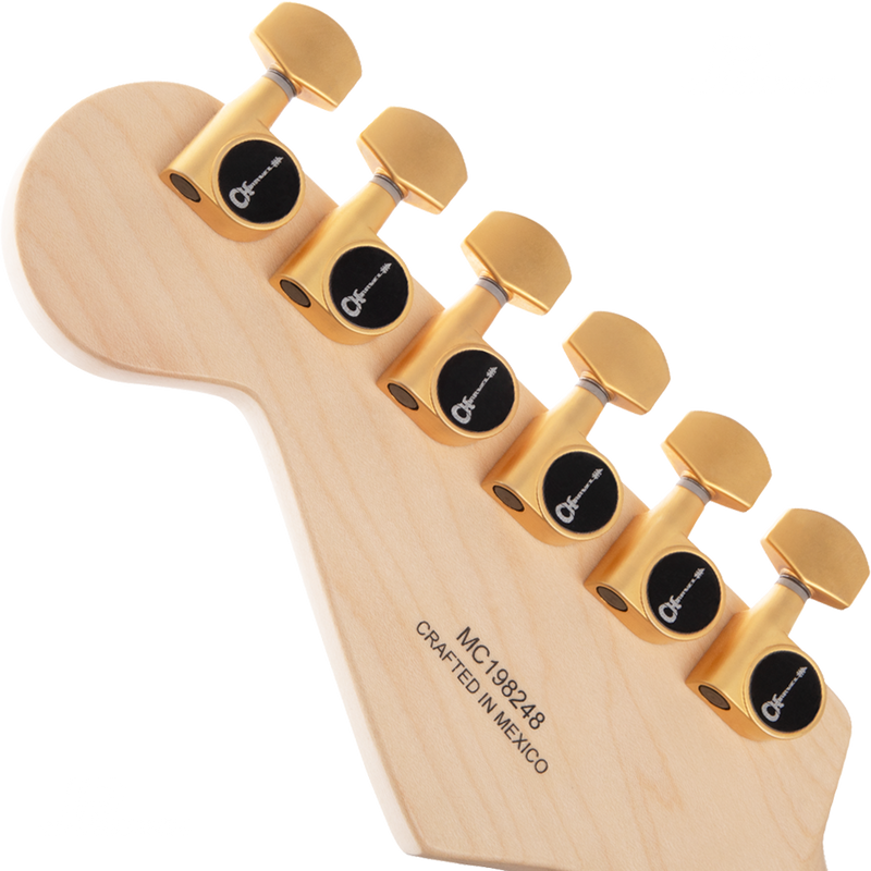 Charvel 2969431558 Pro-Mod DK24 HH FR Maple Fingerboard Dark Amber - JP Musical