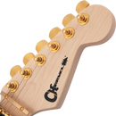 Charvel 2969431558 Pro-Mod DK24 HH FR Maple Fingerboard Dark Amber - JP Musical