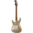 Charvel 2969026500 Pro-Mod DK22 SSS 2PT CM Caramelized Maple Fingerboard Pharaohs Gold - JP Musical