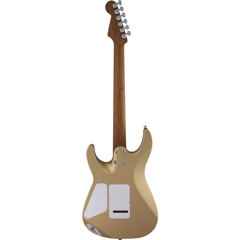 Charvel 2969026500 Pro-Mod DK22 SSS 2PT CM Caramelized Maple Fingerboard Pharaohs Gold - JP Musical
