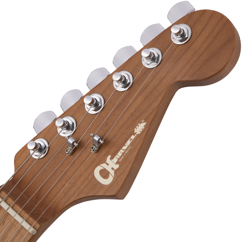 Charvel 2969026503 Pro-Mod DK22 SSS 2PT CM Caramelized Maple Fingerboard Gloss Black - JP Musical