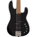 Charvel 2963068595 Pro-Mod San Dimas Bass PJ IV Caramelized Maple Fingerboard Metallic Black - JP Musical