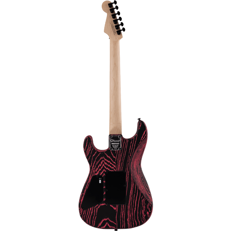 Charvel 2975001521 Pro-Mod San Dimas Style 1 HH FR E Ash Ebony Fingerboard Neon Pink Ash - JP Musical