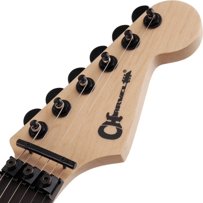 Charvel 2975001521 Pro-Mod San Dimas Style 1 HH FR E Ash Ebony Fingerboard Neon Pink Ash - JP Musical