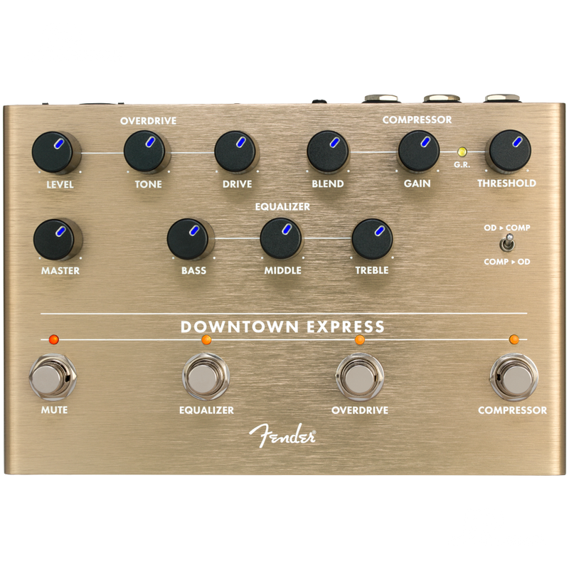 Fender 0234538000 Downtown Express Bass Multi-Effect Pedal - JP Musical