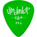 PUAS DUNLOP 486-BML GELS STD VERDE - JP Musical