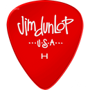 PUAS DUNLOP 486-BHV GELS STD ROJO - JP Musical