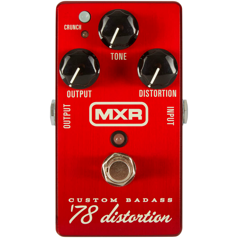 PEDAL DE EFECTOS MXR M78 CUSTOM BADASS 78 DISTORTION - JP Musical