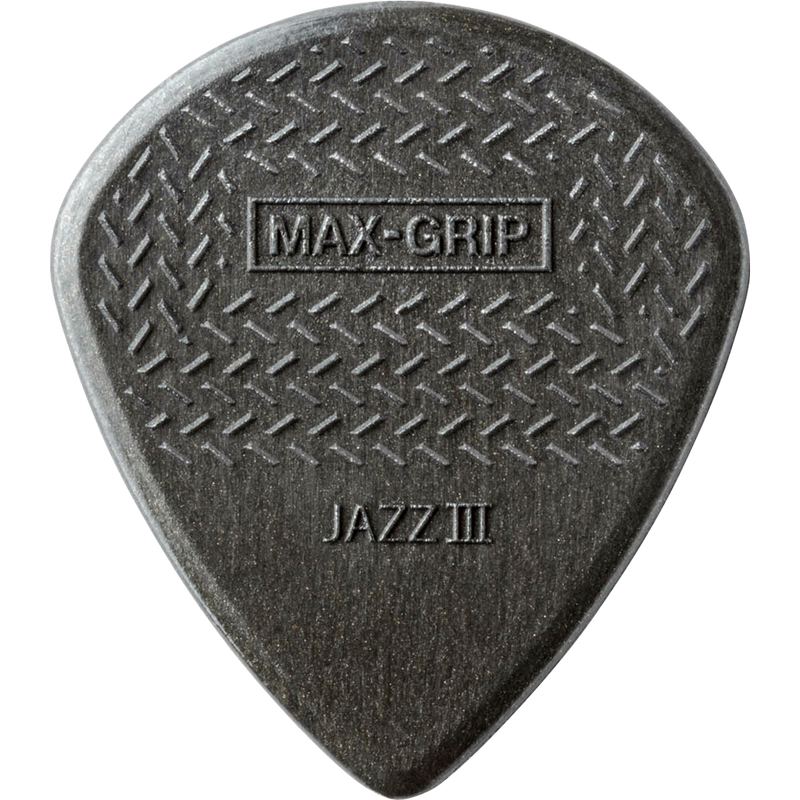 PUAS DUNLOP 471R3C MAXGRIP JAZZ III GRIS - JP Musical