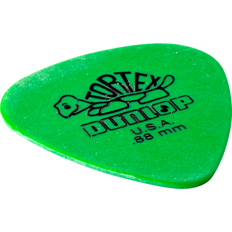 PUAS DUNLOP 418B88 TORTEX DTD 0.88VERDE - JP Musical