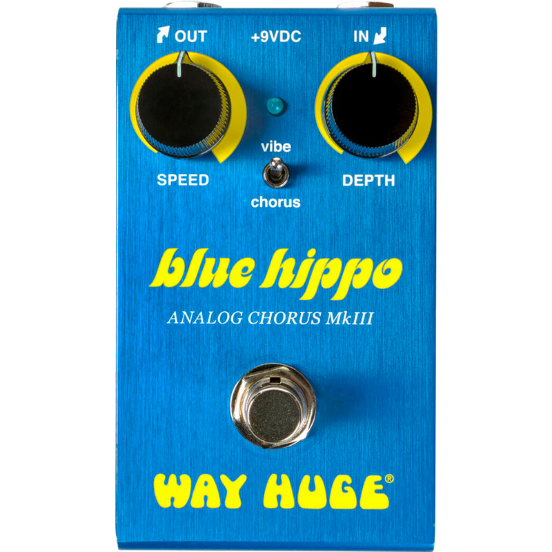 PEDAL DE EFECTOS DUNLOP WM61 WAY HUGE MINI BLUE HIPPO - JP Musical