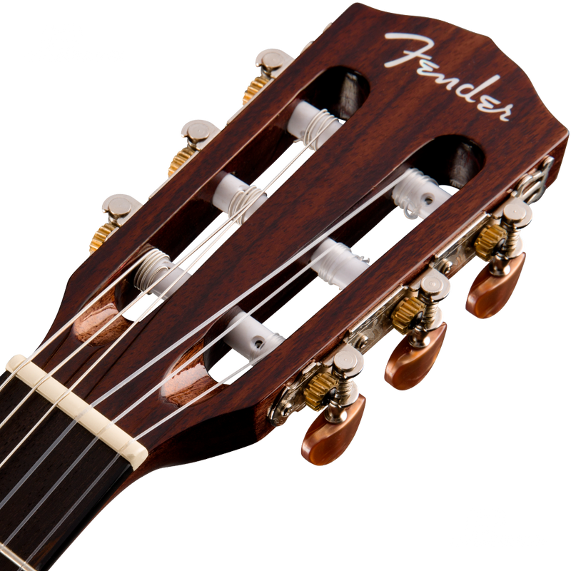 Fender 0970264321 CN-140SCE Nylon Thinline Walnut Fingerboard Natural - JP Musical