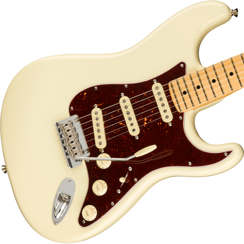 Fender 0113902705 American Professional II Stratocaster Maple Fingerboard Olympic White - JP Musical