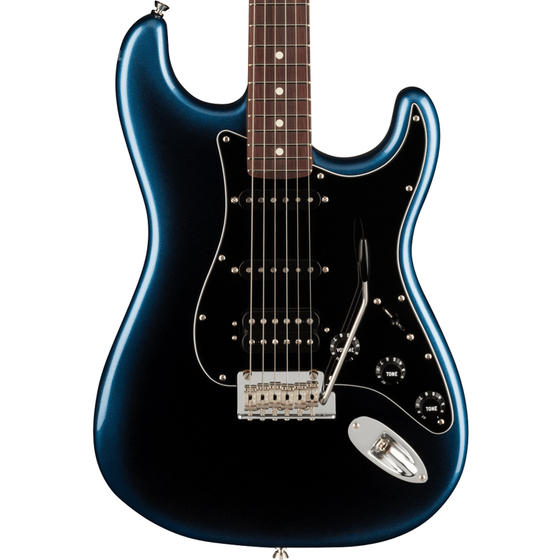 GUITARRA ELECTRICA FENDER 0113910761 AM PRO II STRAT HSS RW DK NIT - JP Musical