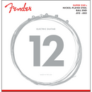 Fender 0730250409 Super 250 Guitar Strings Nickel Plated Steel Ball End - JP Musical