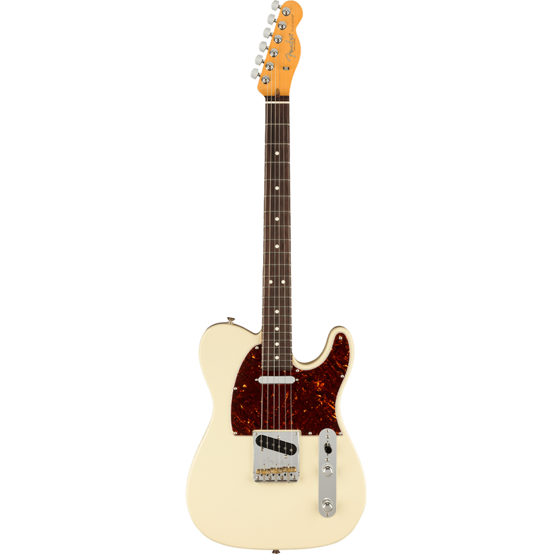 Fender 0113940705 American Professional II Telecaster Rosewood Fingerboard Olympic White - JP Musical