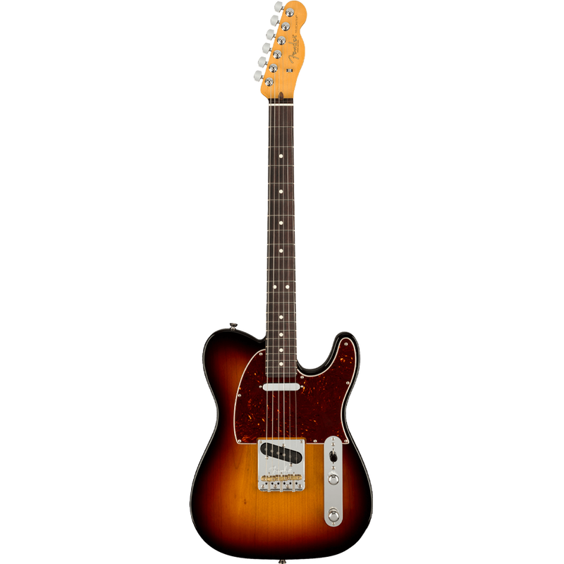 Fender 0113940700 American Professional II Telecaster Rosewood Fingerboard 3-Tone Sunburst - JP Musical