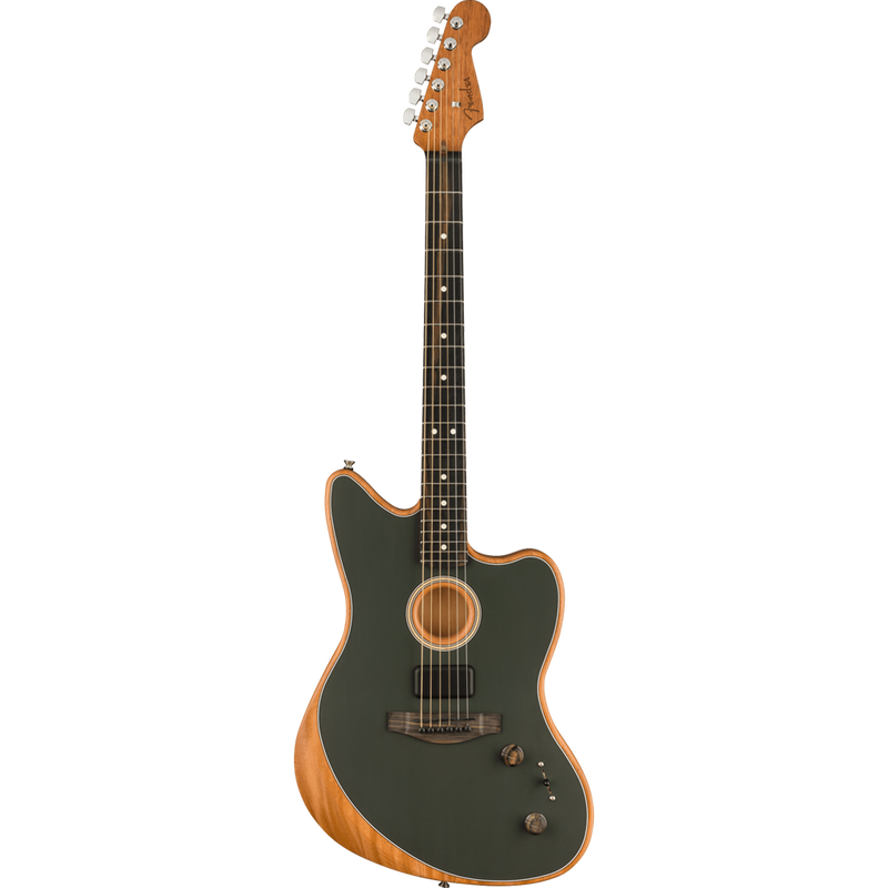 Fender 0972313259 American Acoustasonic Jazzmaster Ebony Fingerboard Tungsten - JP Musical