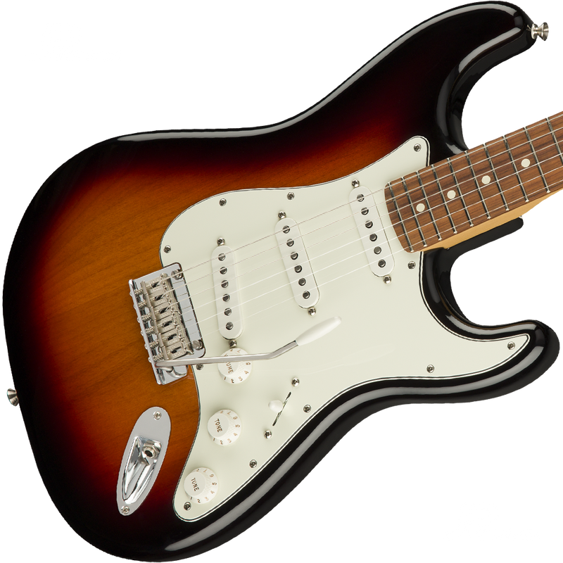 Fender 0144503500 Player Stratocaster Pau Ferro Fingerboard 3-Tone Sunburst - JP Musical