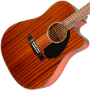 Fender 0970113022 CD-60SCE Dreadnought Walnut Fingerboard All-Mahogany - JP Musical