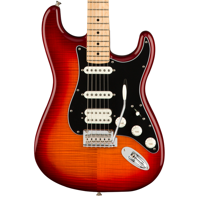 Fender 0144562531 Player Stratocaster HSS Plus Top Maple Fingerboard Aged Cherry Burst - JP Musical