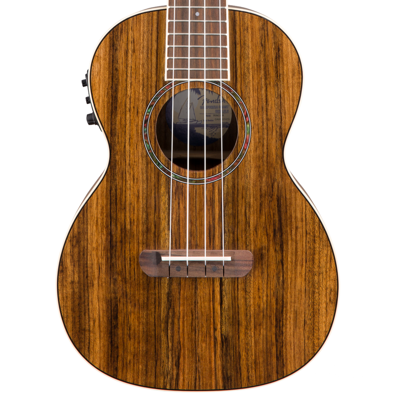 Fender 0971652121 Rincon Tenor Ukulele V2 Ovangkol Fingerboard Natural - JP Musical