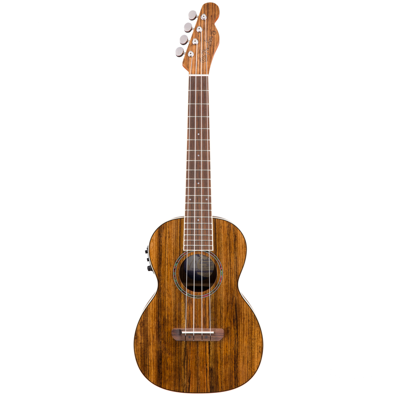 Fender 0971652121 Rincon Tenor Ukulele V2 Ovangkol Fingerboard Natural - JP Musical
