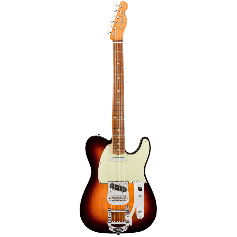 Fender 0149883300 Vintera '60s Telecaster Bigsby Pau Ferro Fingerboard 3-Tone Sunburst - JP Musical