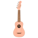 Fender 0971610556 Venice Soprano Uke Walnut Fingerboard Shell Pink - JP Musical