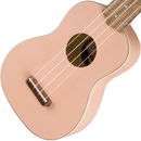 Fender 0971610556 Venice Soprano Uke Walnut Fingerboard Shell Pink - JP Musical