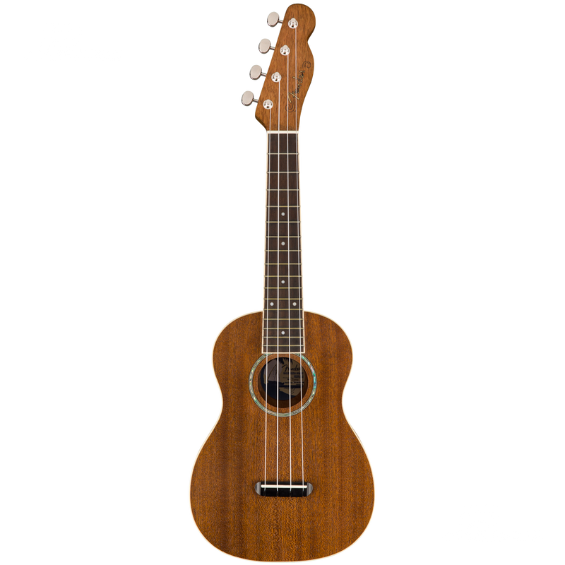 Fender 0971630022 Zuma Concert Uke Walnut Fingerboard Natural - JP Musical