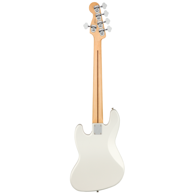 Fender 0149953515 Player Jazz Bass V Pau Ferro Fingerboard Polar White - JP Musical