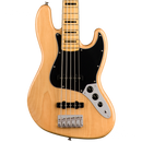 Squier 0374550521 Classic Vibe '70s Jazz Bass V Maple Fingerboard Natural - JP Musical