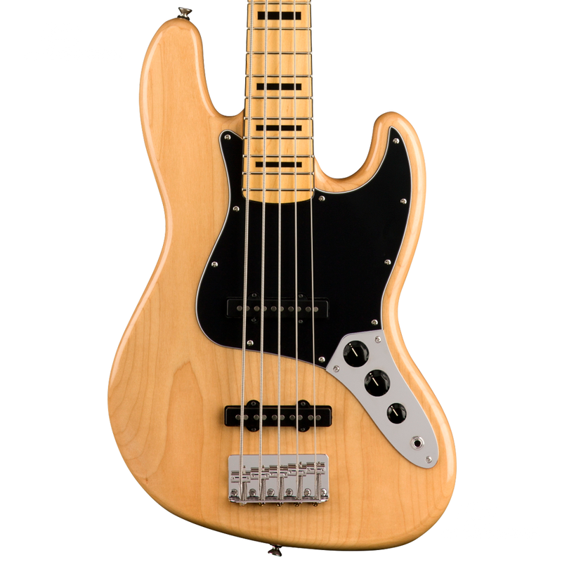 Squier 0374550521 Classic Vibe '70s Jazz Bass V Maple Fingerboard Natural - JP Musical