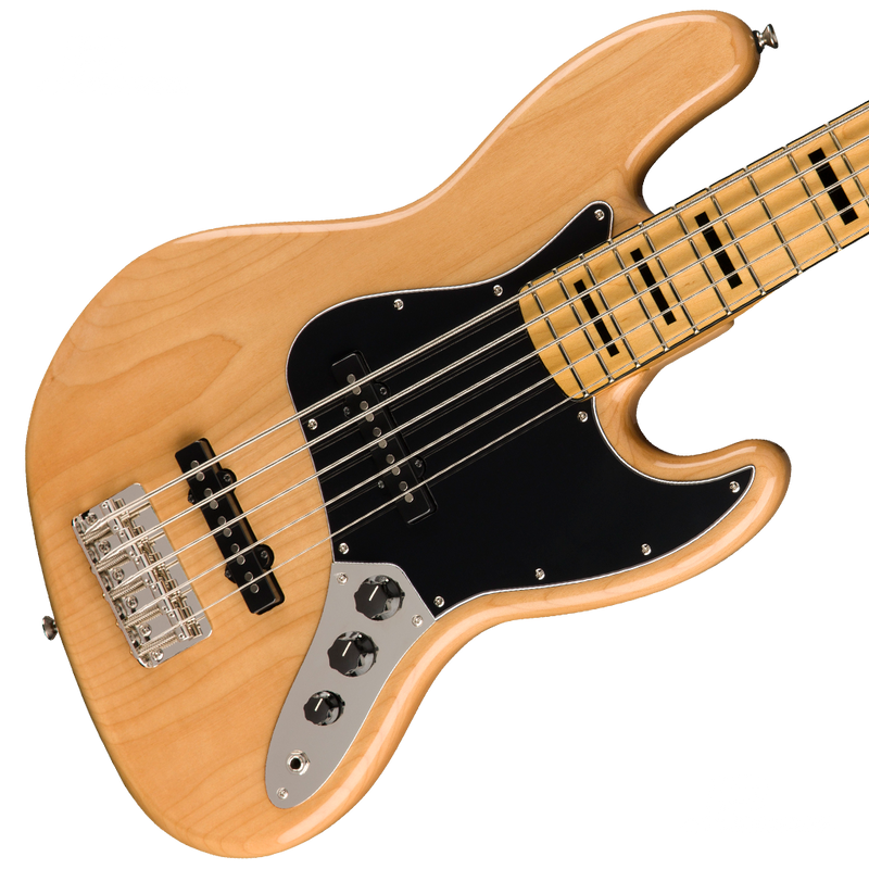 Squier 0374550521 Classic Vibe '70s Jazz Bass V Maple Fingerboard Natural - JP Musical