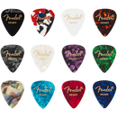 Fender 0980300500 351 Shape Celluloid Medley Picks Heavy - JP Musical